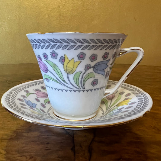 Vintage Grafton Persian Tea Cup & Saucer