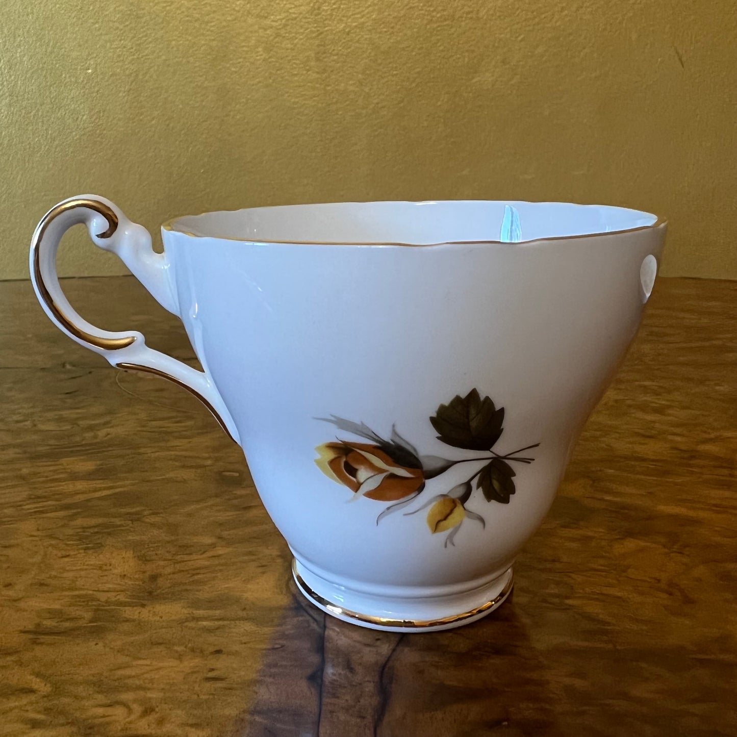 Regency Yellow Rose Print Tea Cup