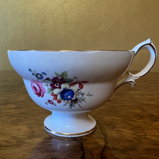 Vintage Hammersley & Co Floral Tea Cup