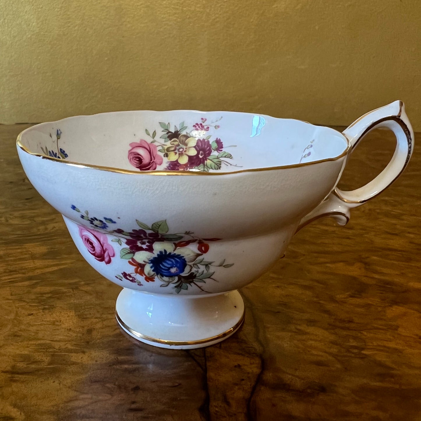 Vintage Hammersley & Co Floral Tea Cup