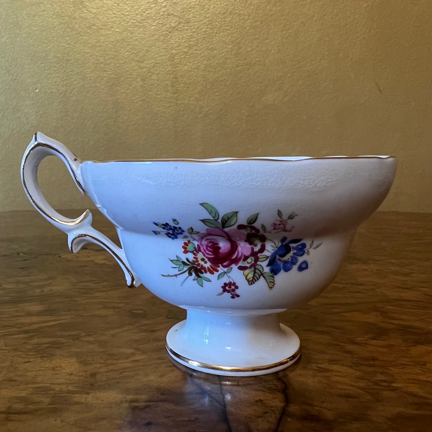 Vintage Hammersley & Co Floral Tea Cup