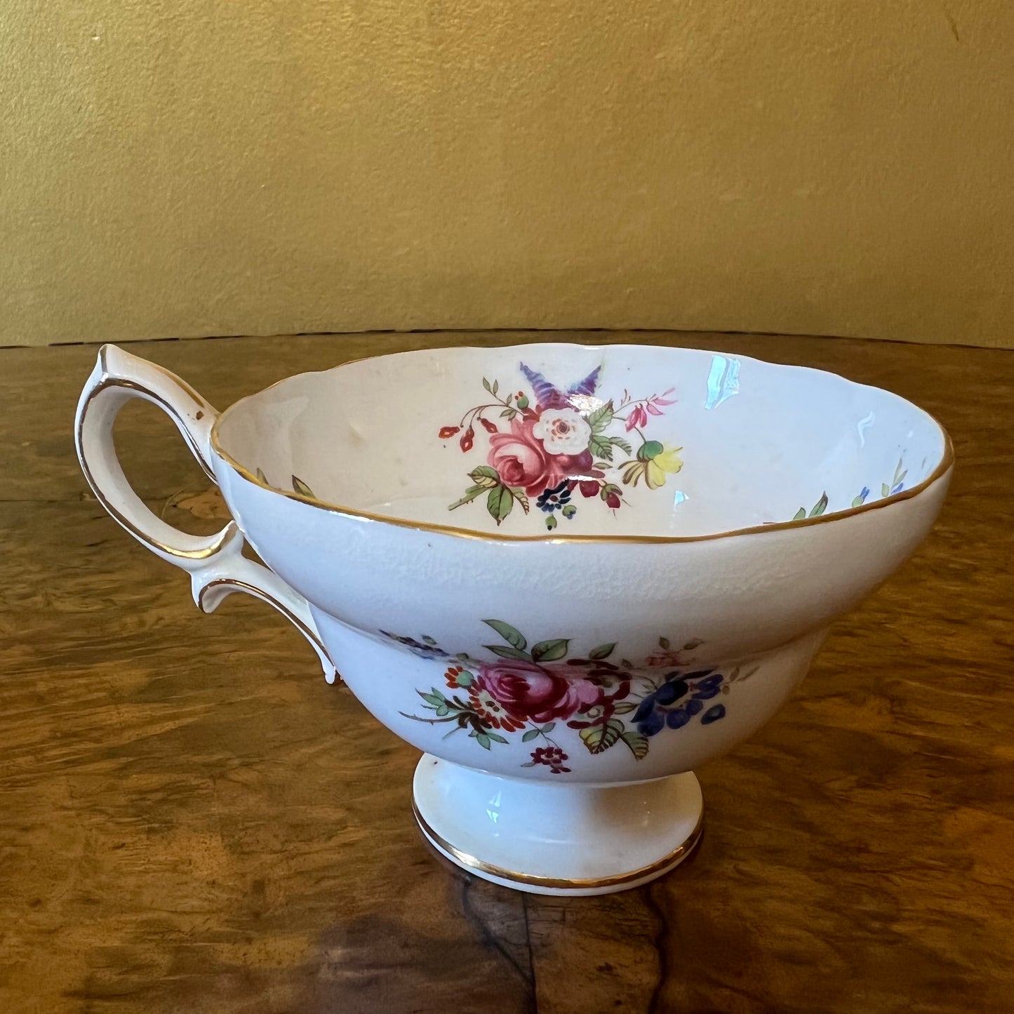 Vintage Hammersley & Co Floral Tea Cup