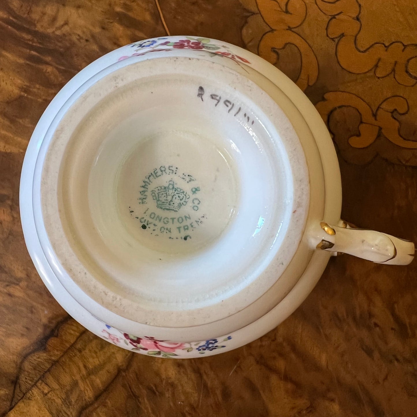 Vintage Hammersley & Co Floral Tea Cup