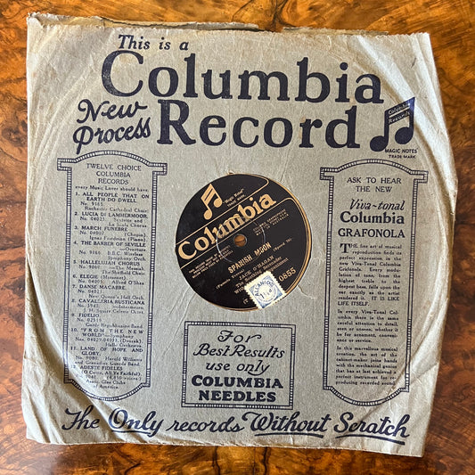 Jack O'Hagan Spanish Moon/ Diane Record