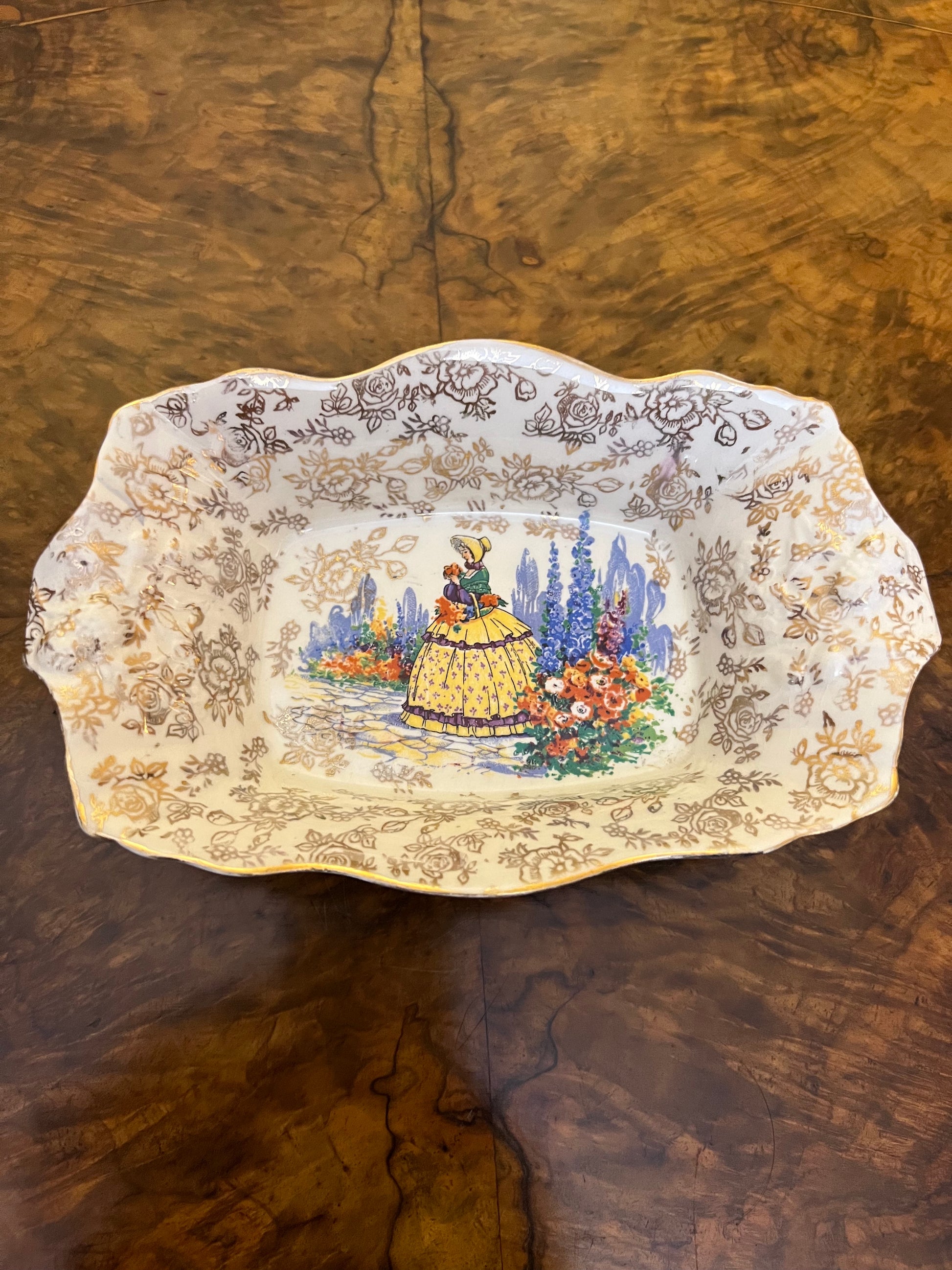 James Kent Longton, Crinoline Lady Trinket Dish