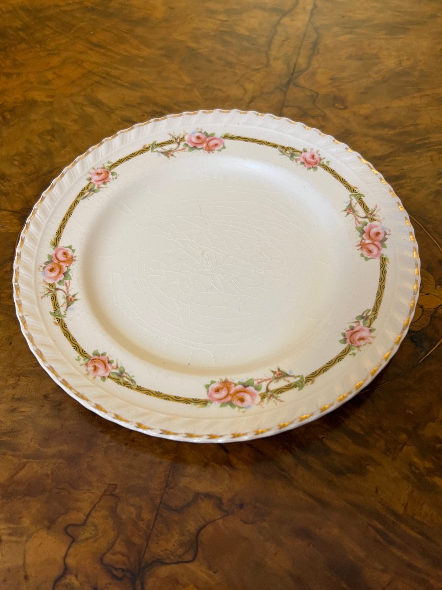 Johnson Bros Rose Print Side Plate 