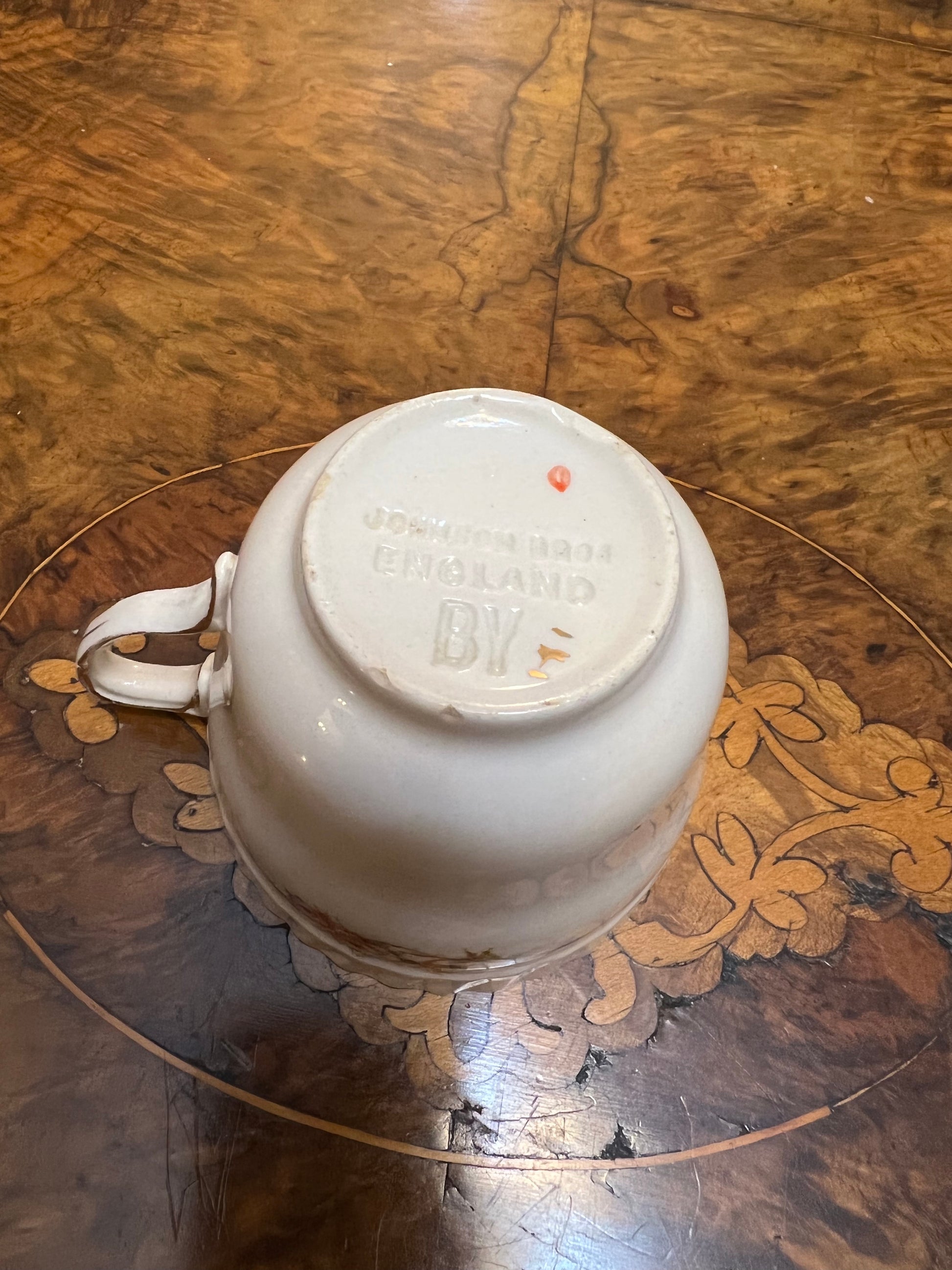 Johnson Bros Rose Print Tea Cup 