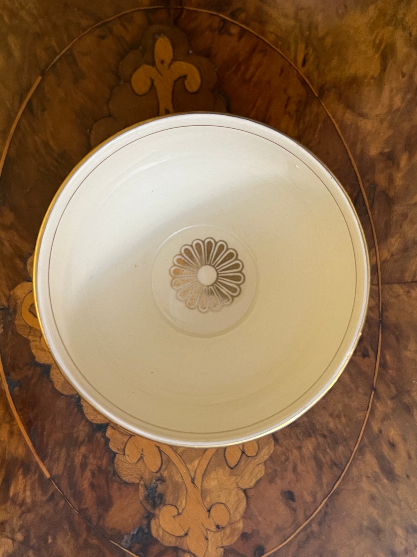 Johnson Bros Victorian Gold Print Bowl