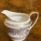 Johnson Bros Victorian Gold Print Creamer Jug 