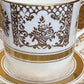 Johnson Bros Victorian Gold Print Demitasse Coffee Cups 