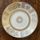 Johnson Bros Victorian Gold Print Demitasse Saucer 