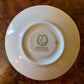 LC Bernadotte Floral Gold Trim Demitasse Saucer 