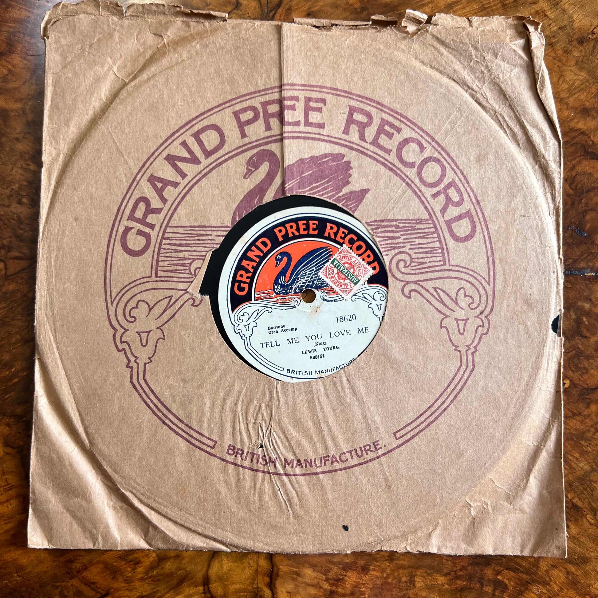 Lewis Young Drifting & Dreaming/ Tell Me You Love Me Record