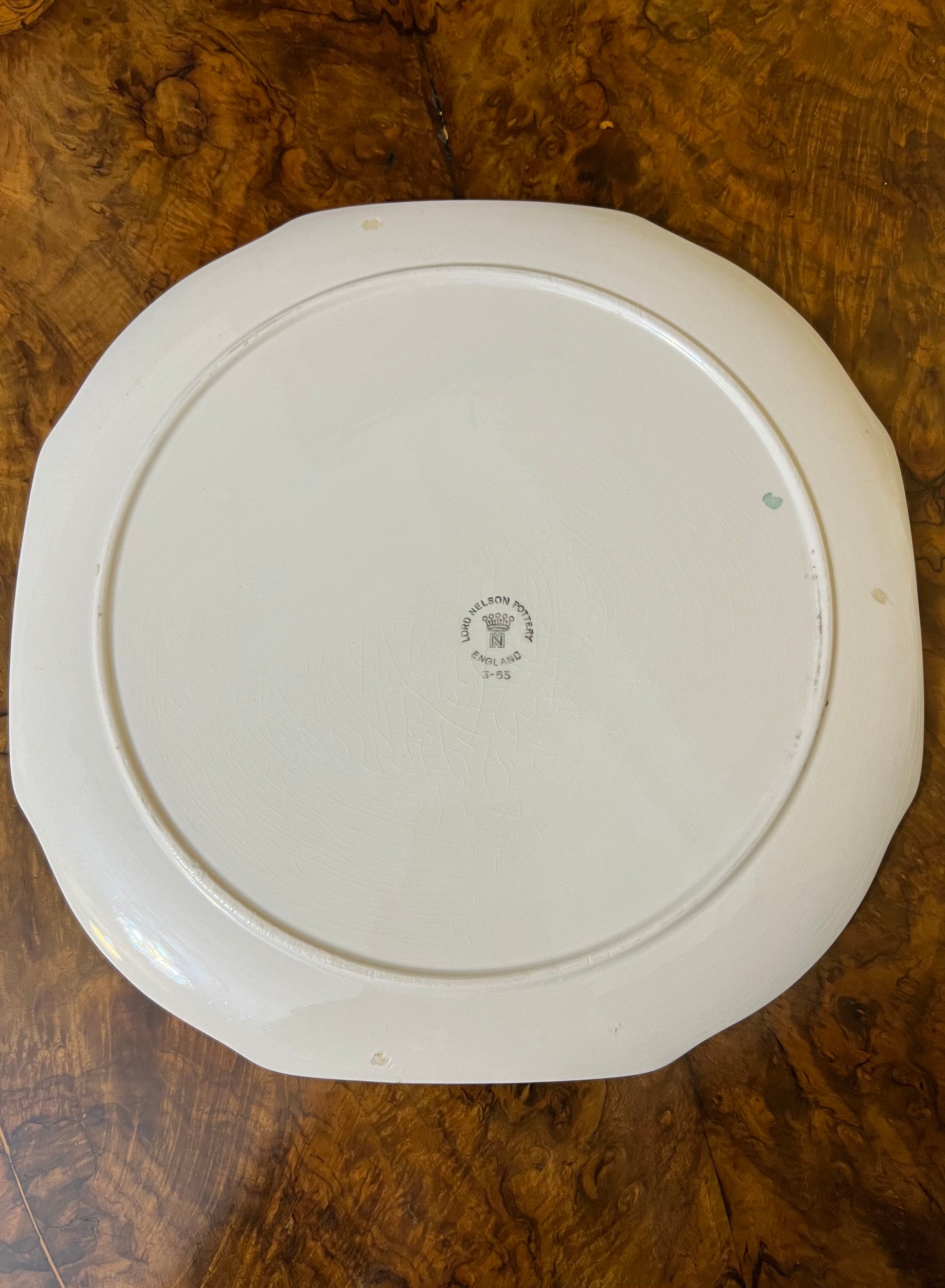 Lord Nelson Platter Plate