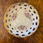 Lustre Ware Hand Painted Purple Saucer 