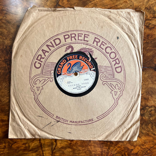 Morris & Millar Nightingale/ Cuckoo Song Record