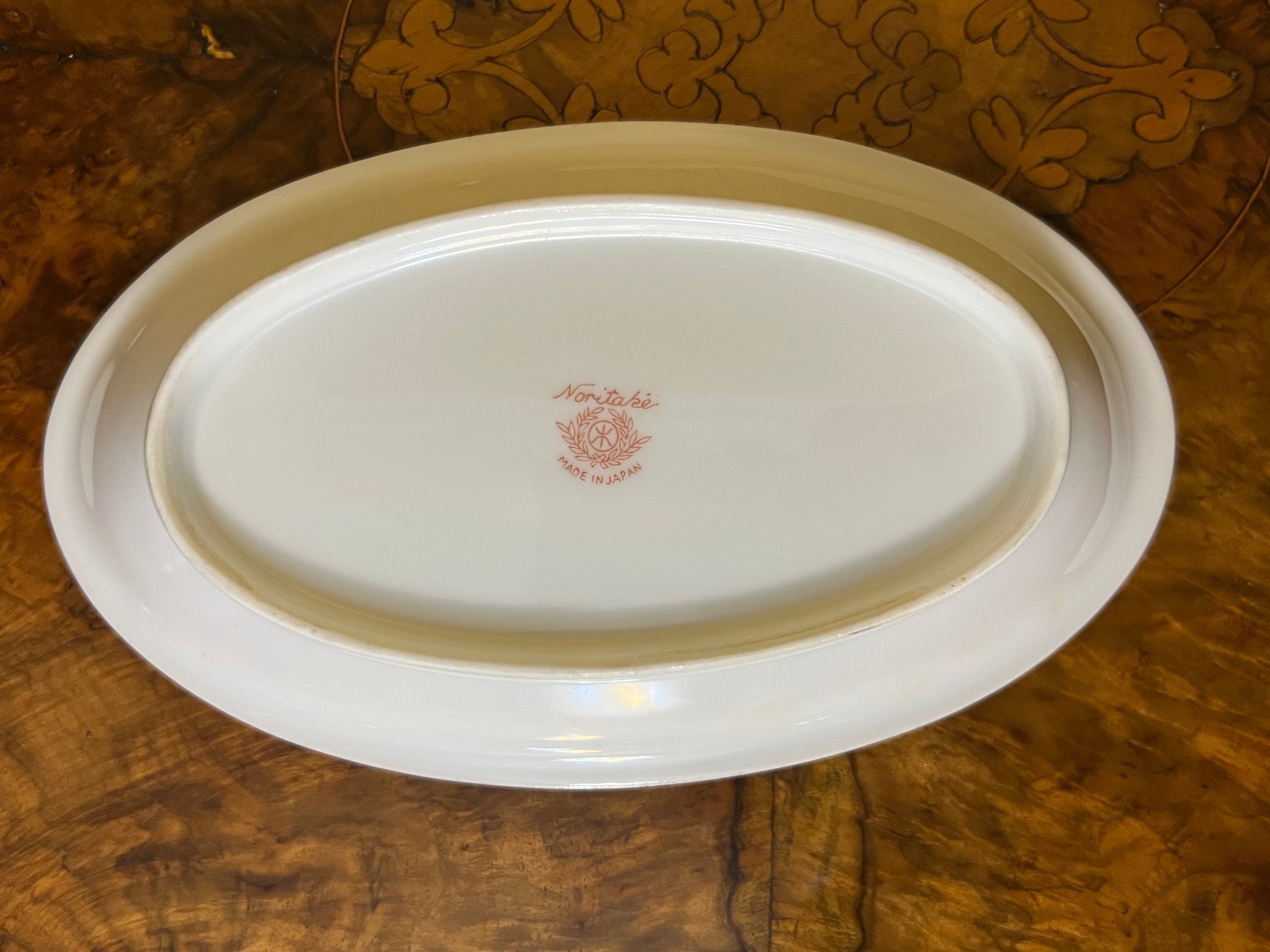 Noritake Printed Oval Dish