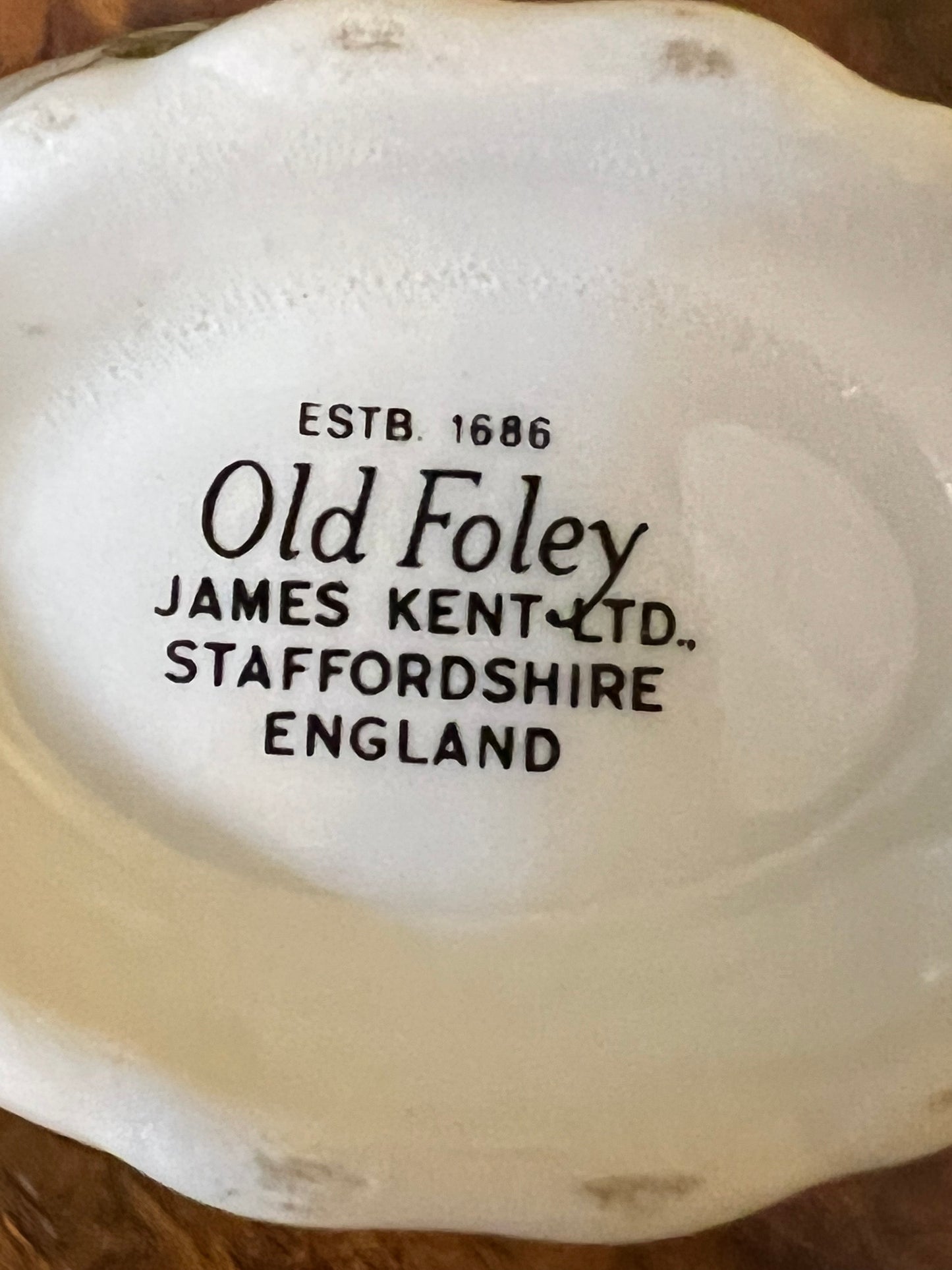 Old Foley James Kent Floral Small Dish