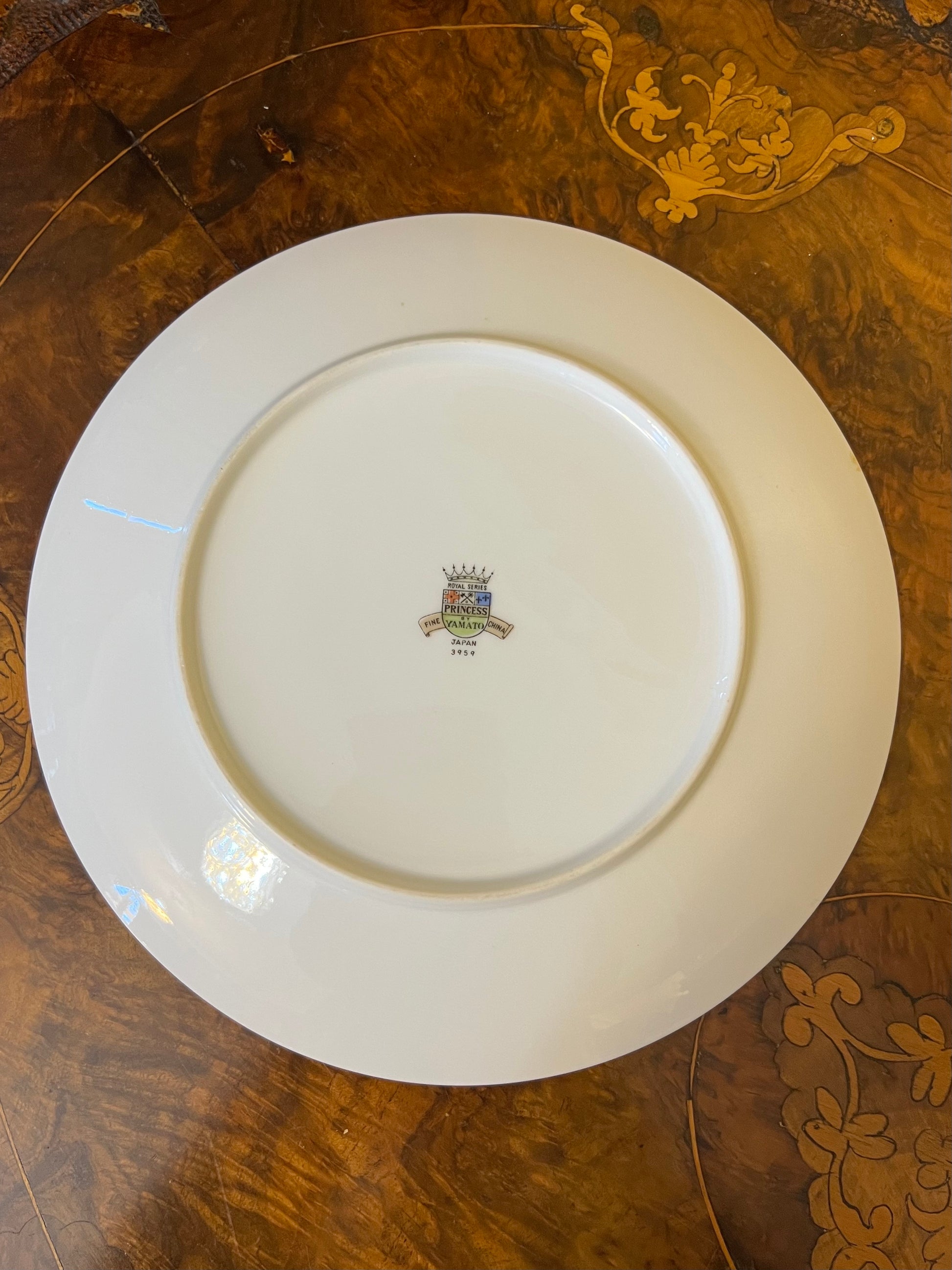 Princess_Yamato_Floral_Entree Plate 