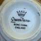 Queen Anne Floral Gold Trim 