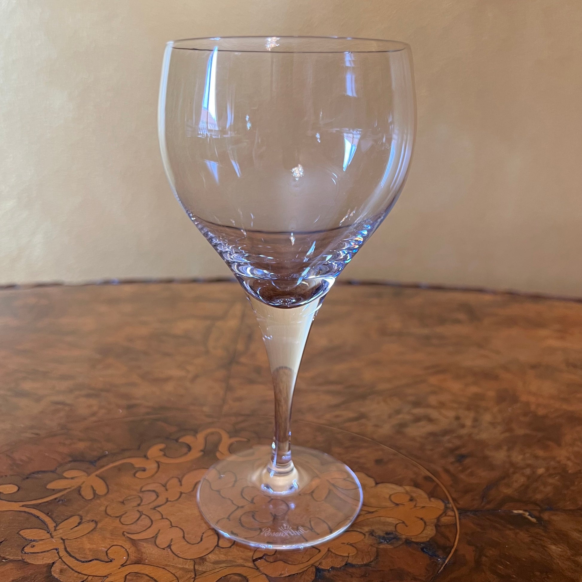 Rosenthal Crystal Lotus Plain Wine Glasses Set 