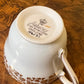 Royal Adderley Gold Floral Demitasse Coffee Cup