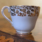 Royal Adderley Gold Floral Demitasse Cup