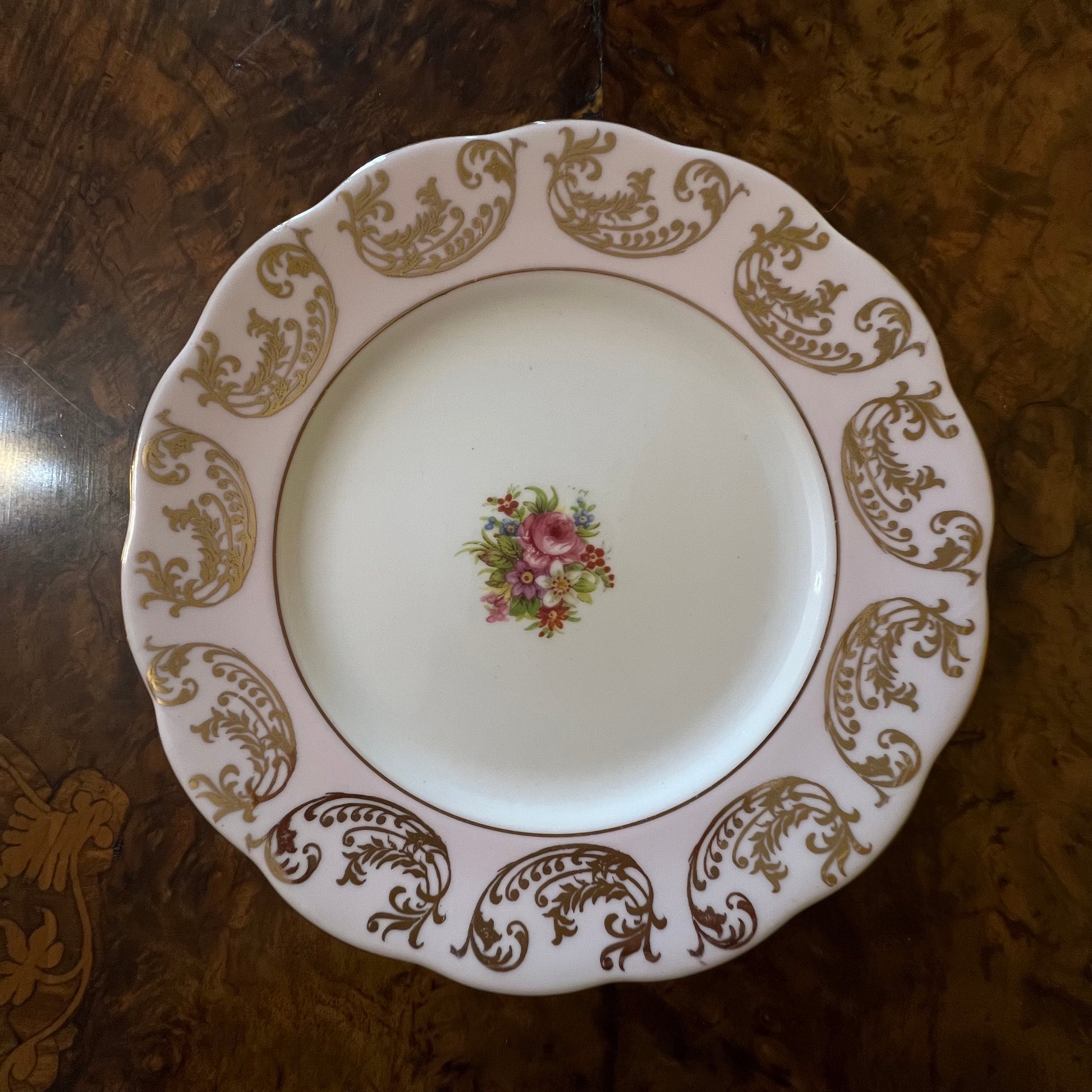 Royal Albert Pink & Gold Tea Cup Side Plate