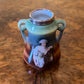Royal Bayreuth Lady Printed w Sterling Silver Jar