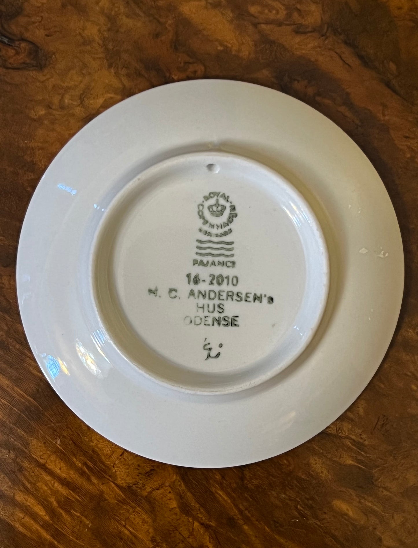 Royal Copenhagen HC Andersen's Hus Odense Plate