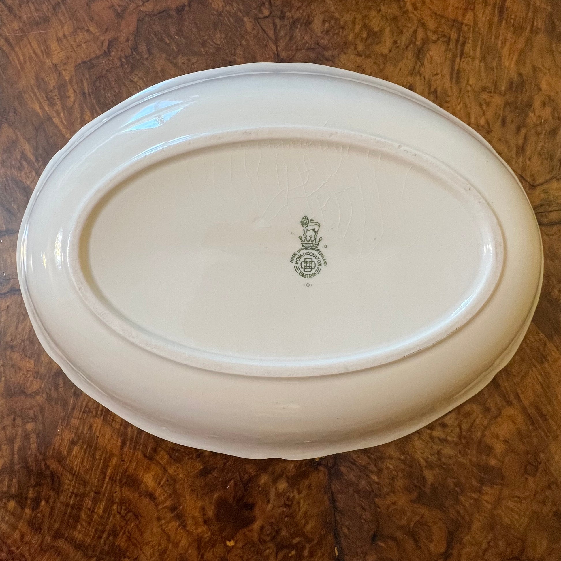 Royal Doulton Coaching Scene Oval Bowl