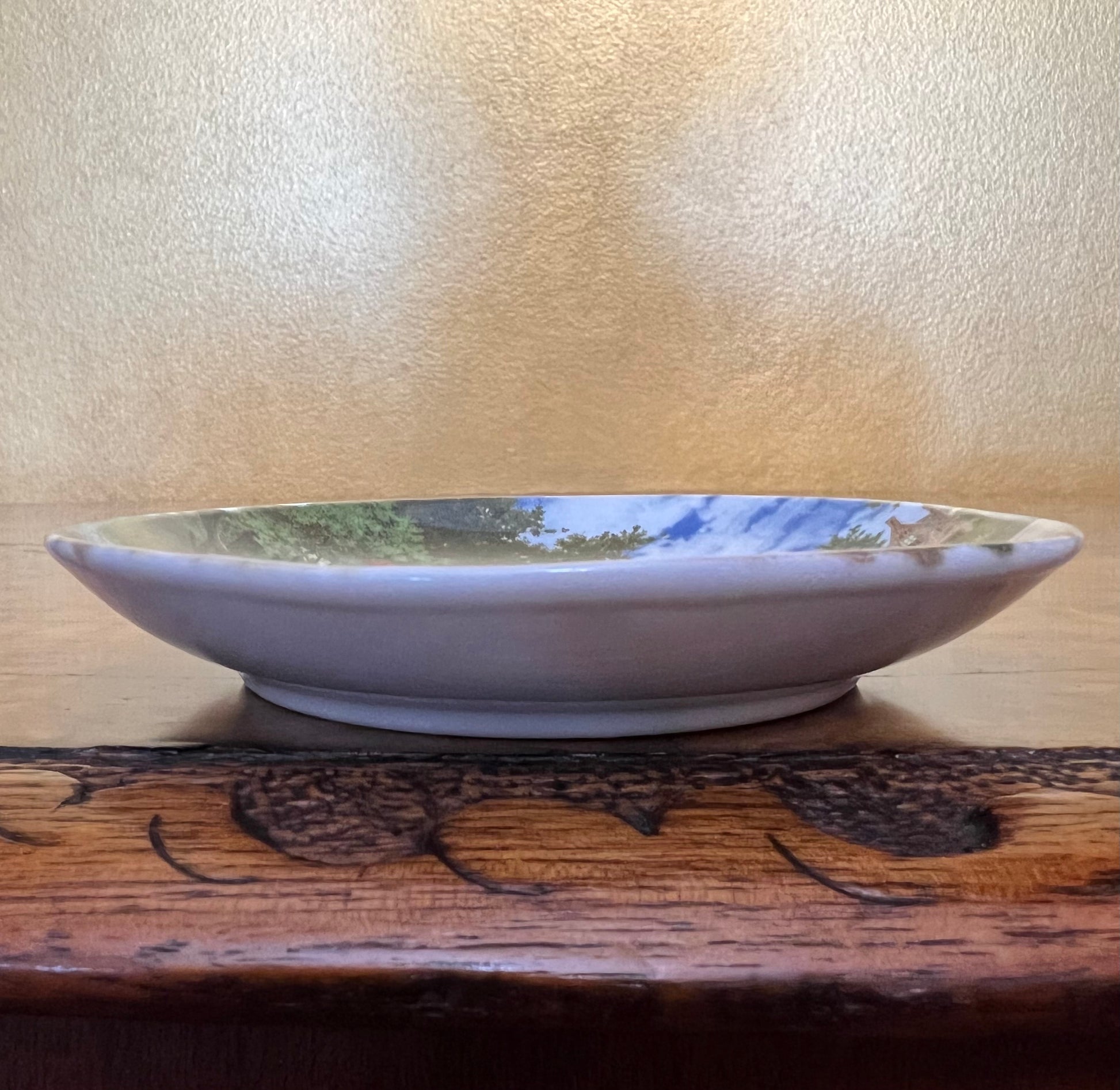 Royal Schwabap Handcrafted Mini Saucers 1984