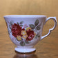 Royal Vale Crimson Rose Tea Cup 