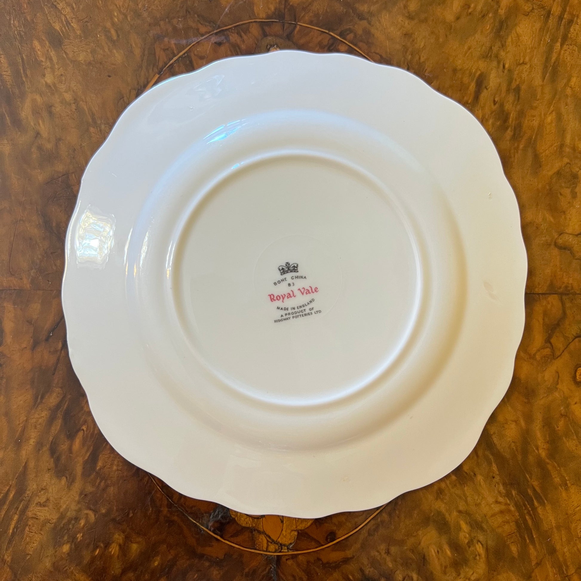 Royal Vale Pink Floral Side Plates