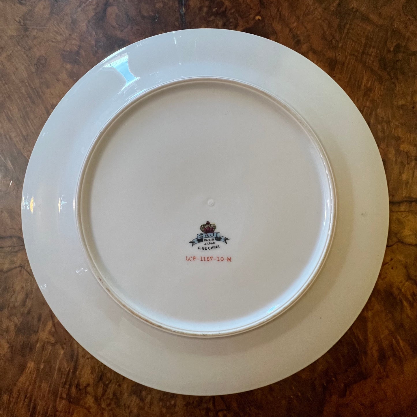 Saji Mother Rose Plate