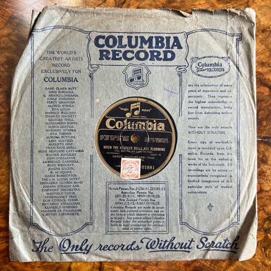 Sandy MacFarlane When The Heater Bells Are Blooming/ In The Morning Record