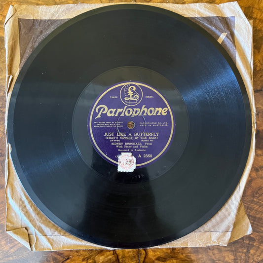 Sidney Birchall - Caring For A Rose & Just Like A Butterfly Record