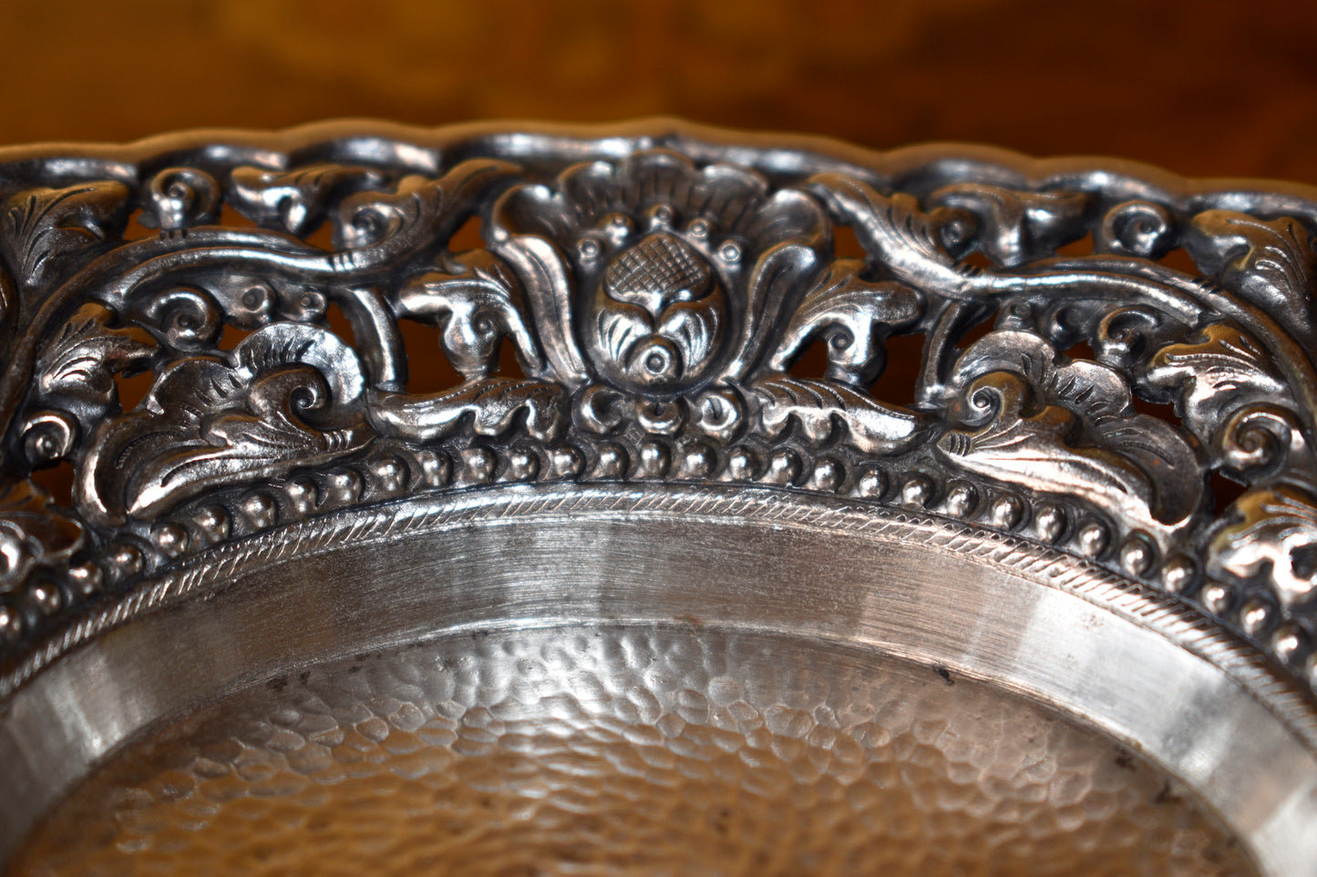 South East Asian 800 Silver Bowl