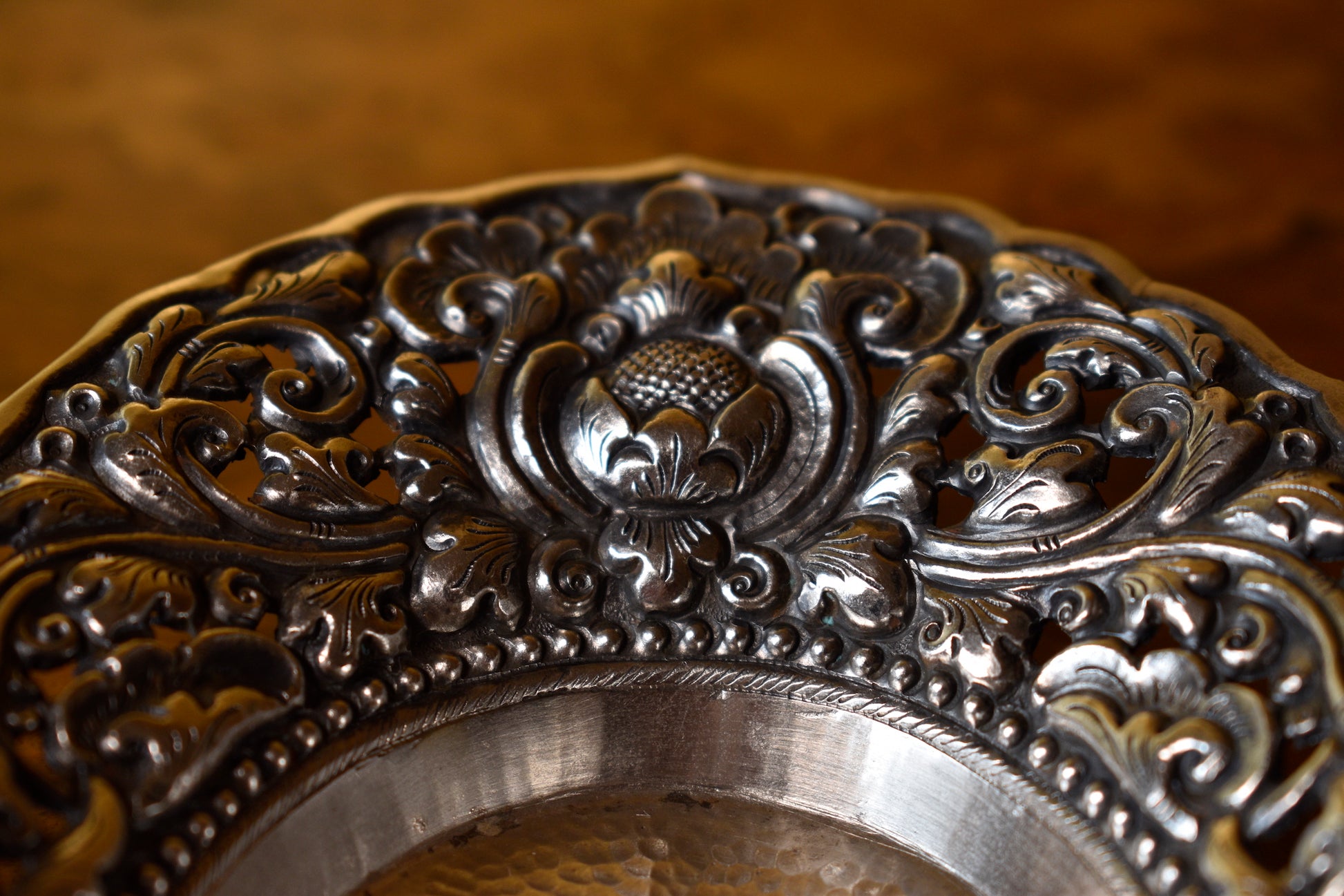 South East Asian 800 Silver Small Bowl
