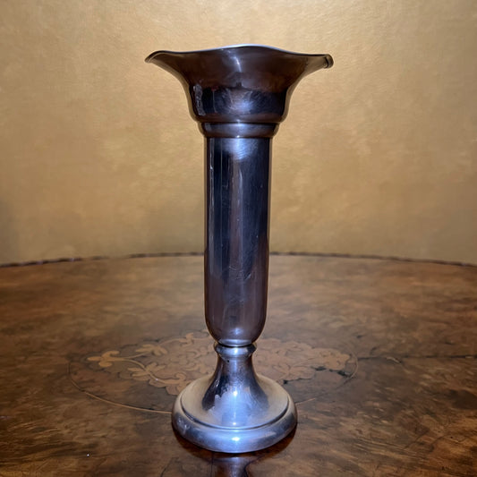 Sterling Silver Cylinder Vase