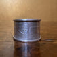Sterling Silver Engraved Design Napkin Rings