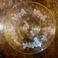 Stuart Crystal Etched Grapes Bowl
