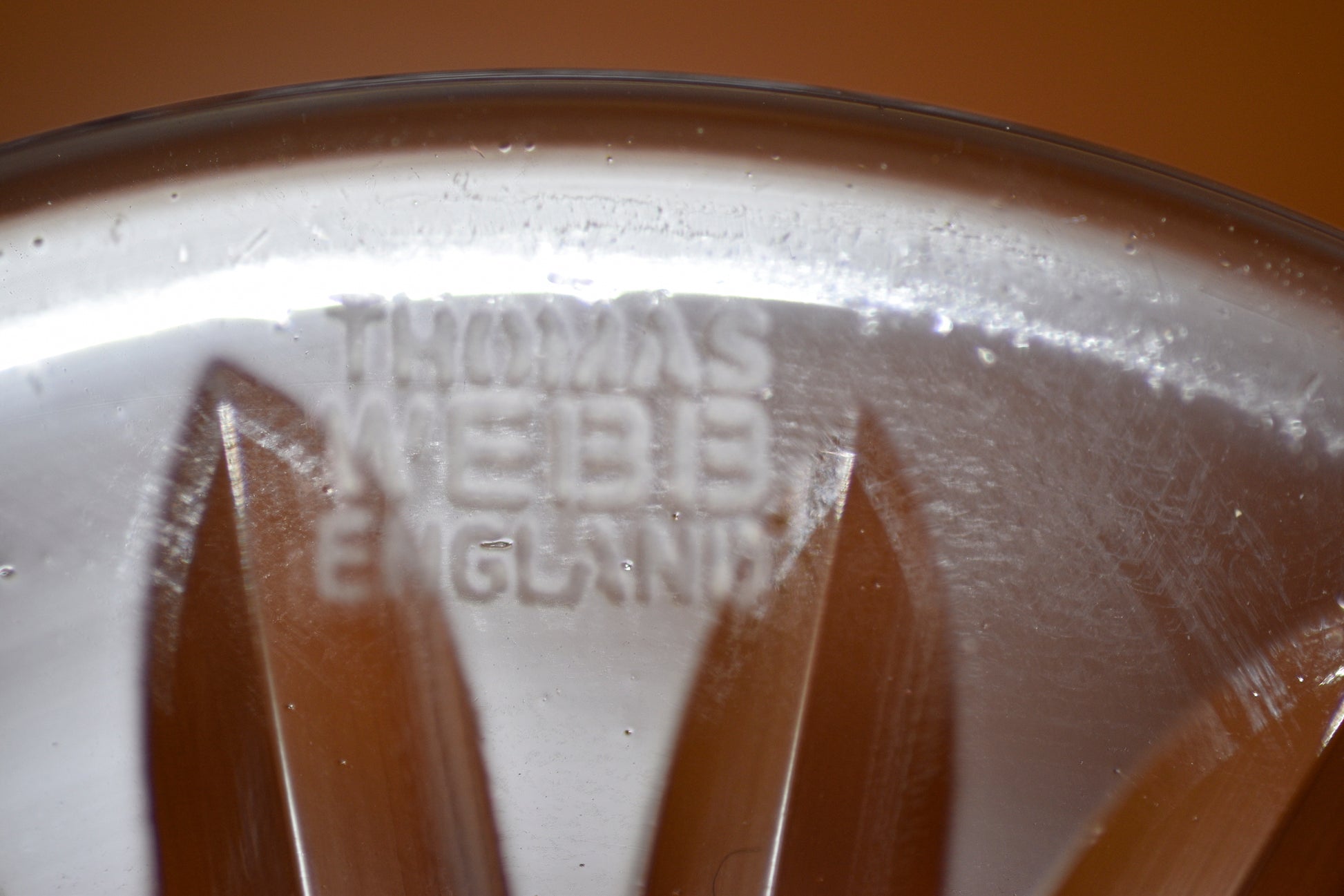 Thomas Webb England Wine Glass Set