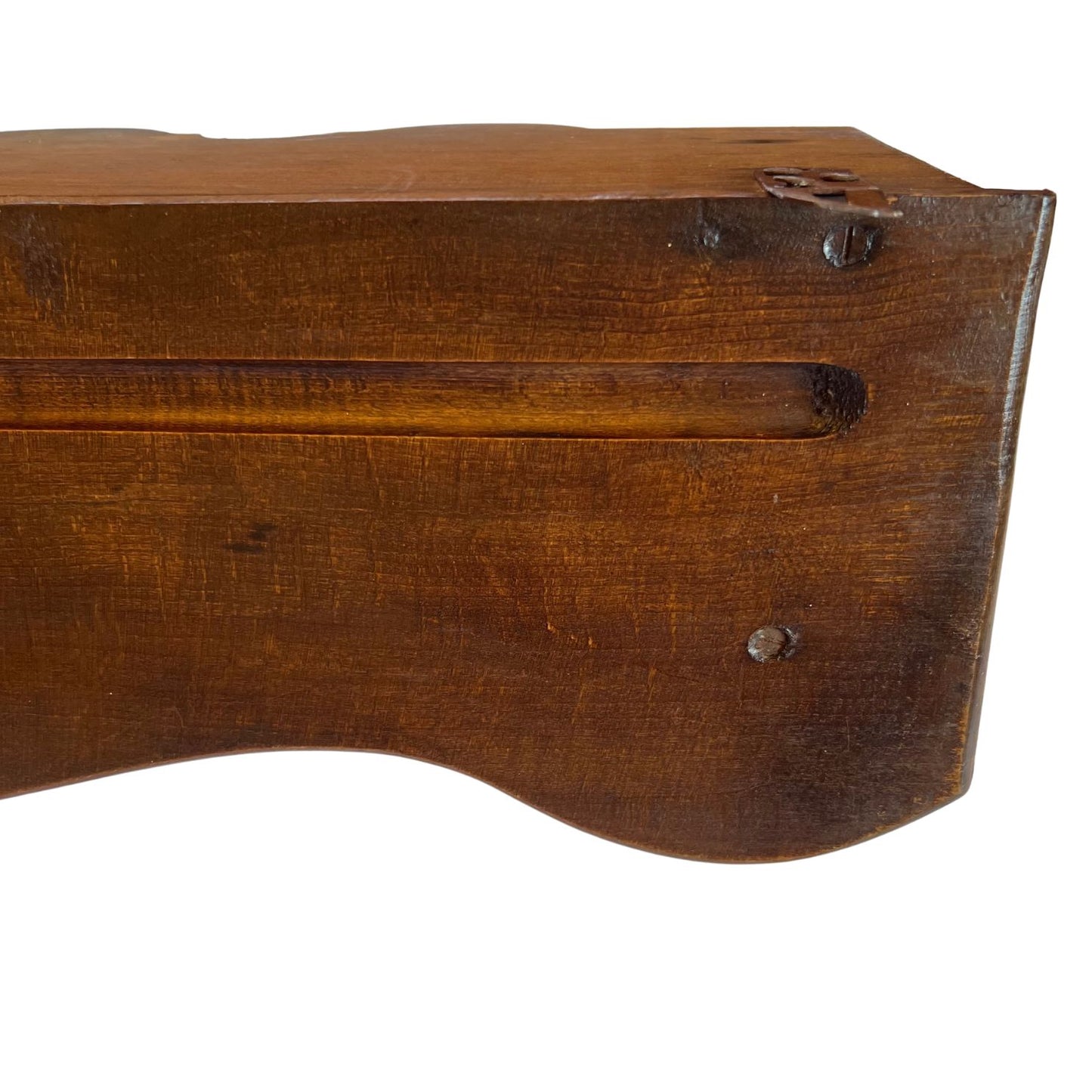 Early 20th Century French Oak Wall Coat Rack