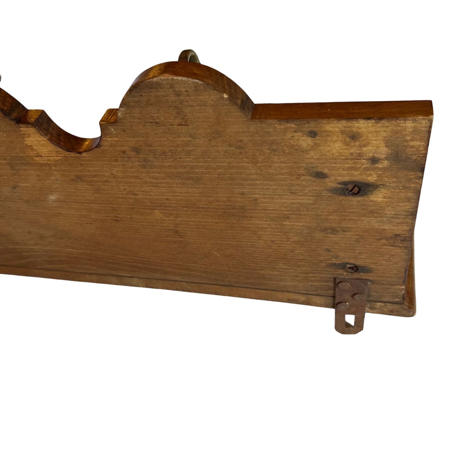 Early 20th Century French Oak Wall Coat Rack