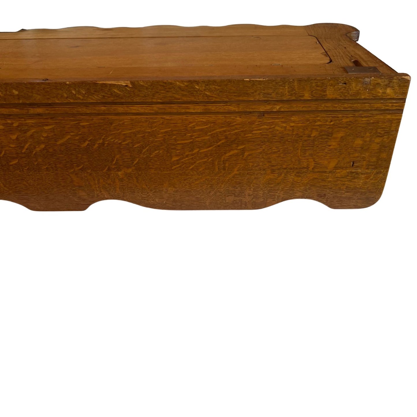 Early 20th Century French Oak Wall Coat Rack