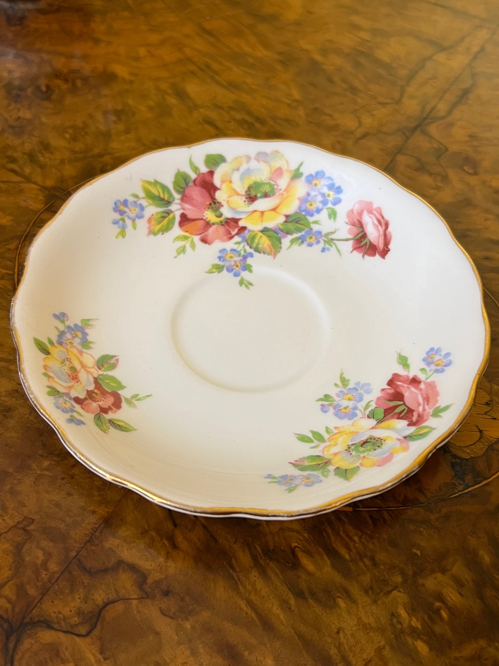 Vale Floral Saucer 