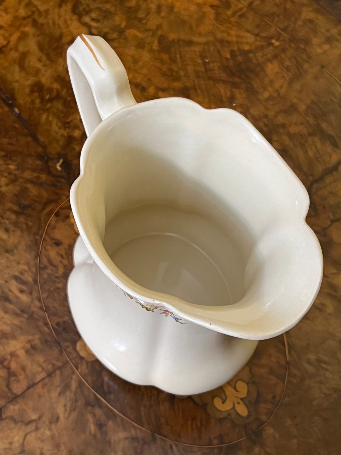 Victorian Johnson Bros Floral Print Jug