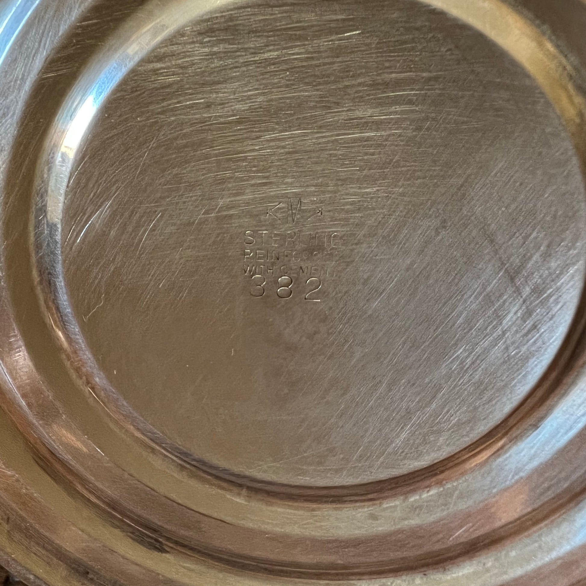 Vintage American Sterling Silver Candlestick