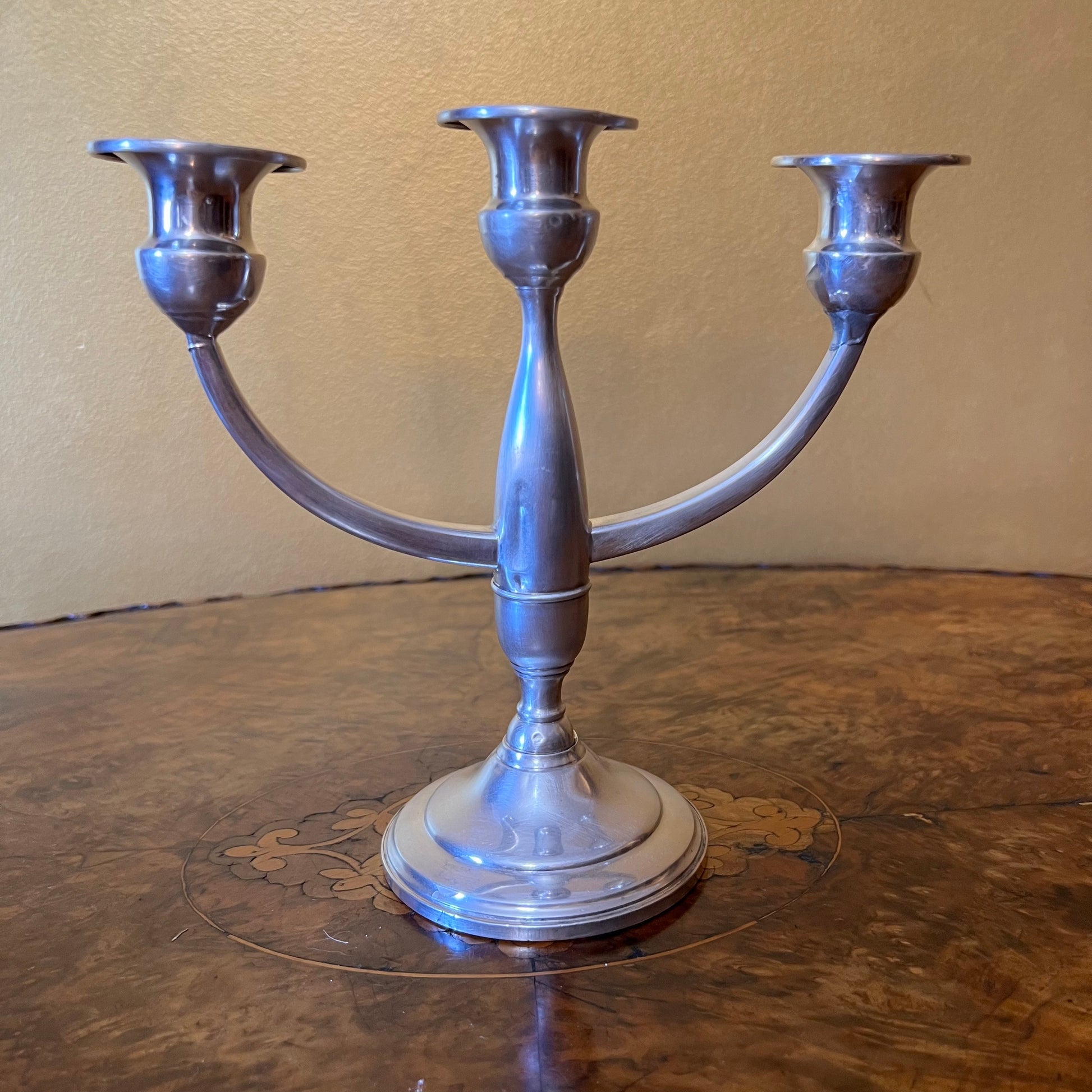 Vintage American Sterling Silver Candlesticks Pair